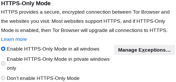 HTTPS-Only 設定