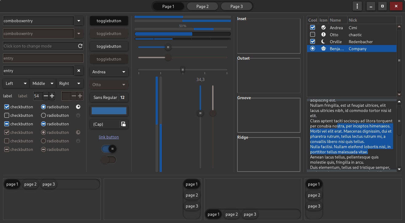 color theme preview